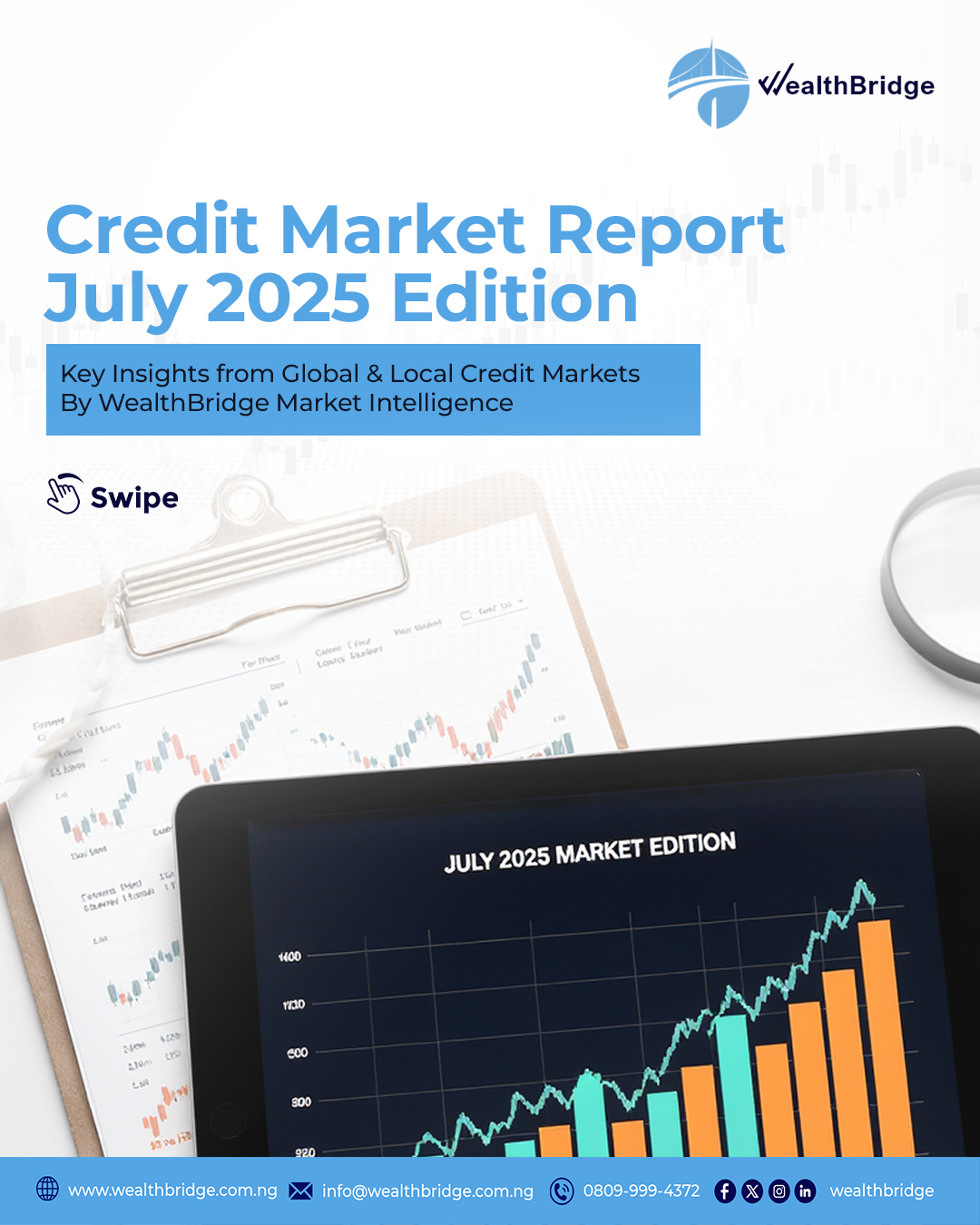 economic intelligence and advisory file titled: July Credit Market Report for date: August 23, 2025
