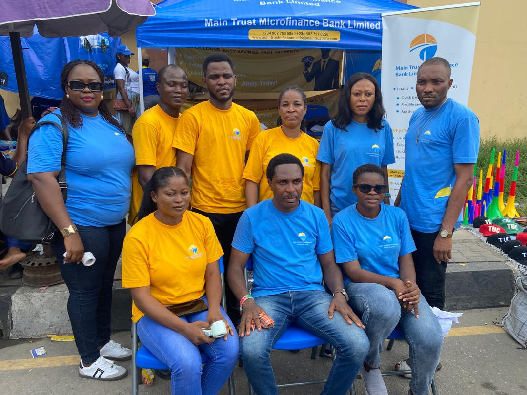 Main Trust Microfinance Bank Showcases Innovative Financial Solutions at Lagos Workers’ Day Celebration